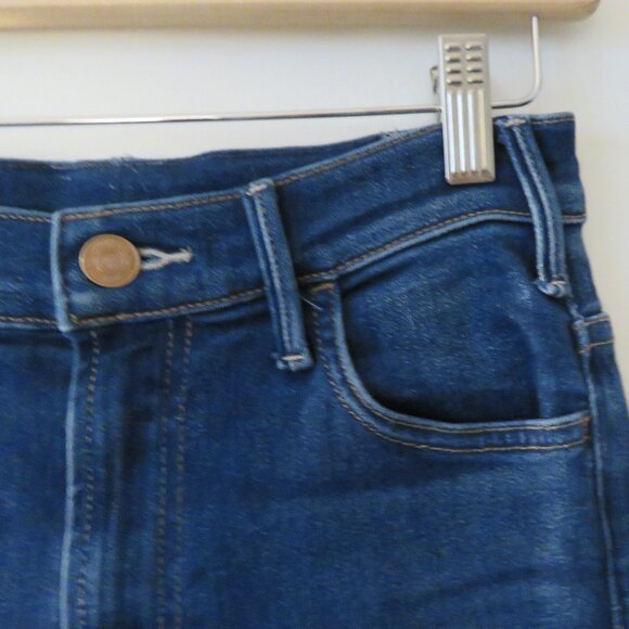 MOTHER The Hustler Ankle Fray Jeans in Home Movies - Size 25 - Picture 5 of 14